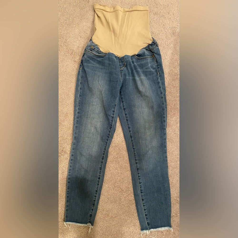 Articles of Society, Maternity ankle length jean, medium wash, Size 28